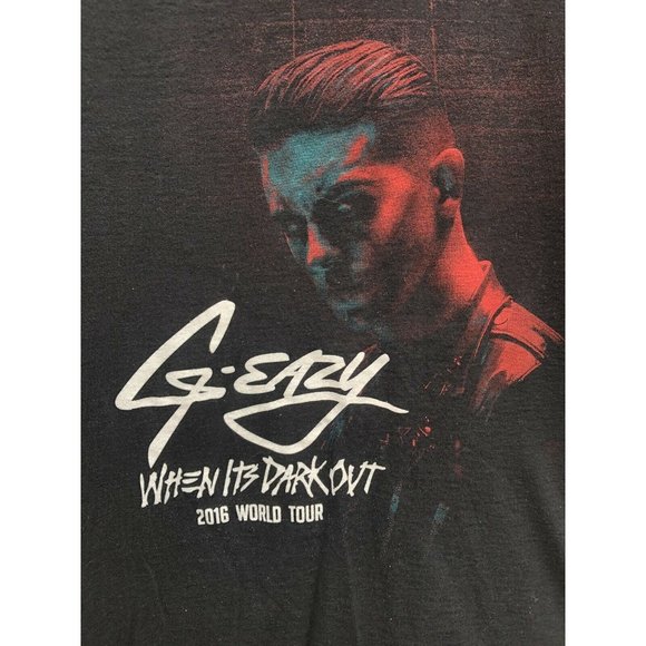 G-EAZY T-Shirt WHEN ITS DARK OUT 2016 Tour - Picture 2 of 5
